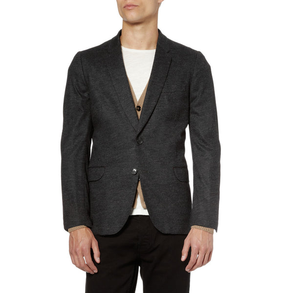 Soft Structured Wool Blazer